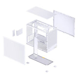 Jonsbo D32 Std Mesh Pc-Gehäuse, Mini-Gehäuse, Matx - Weiss