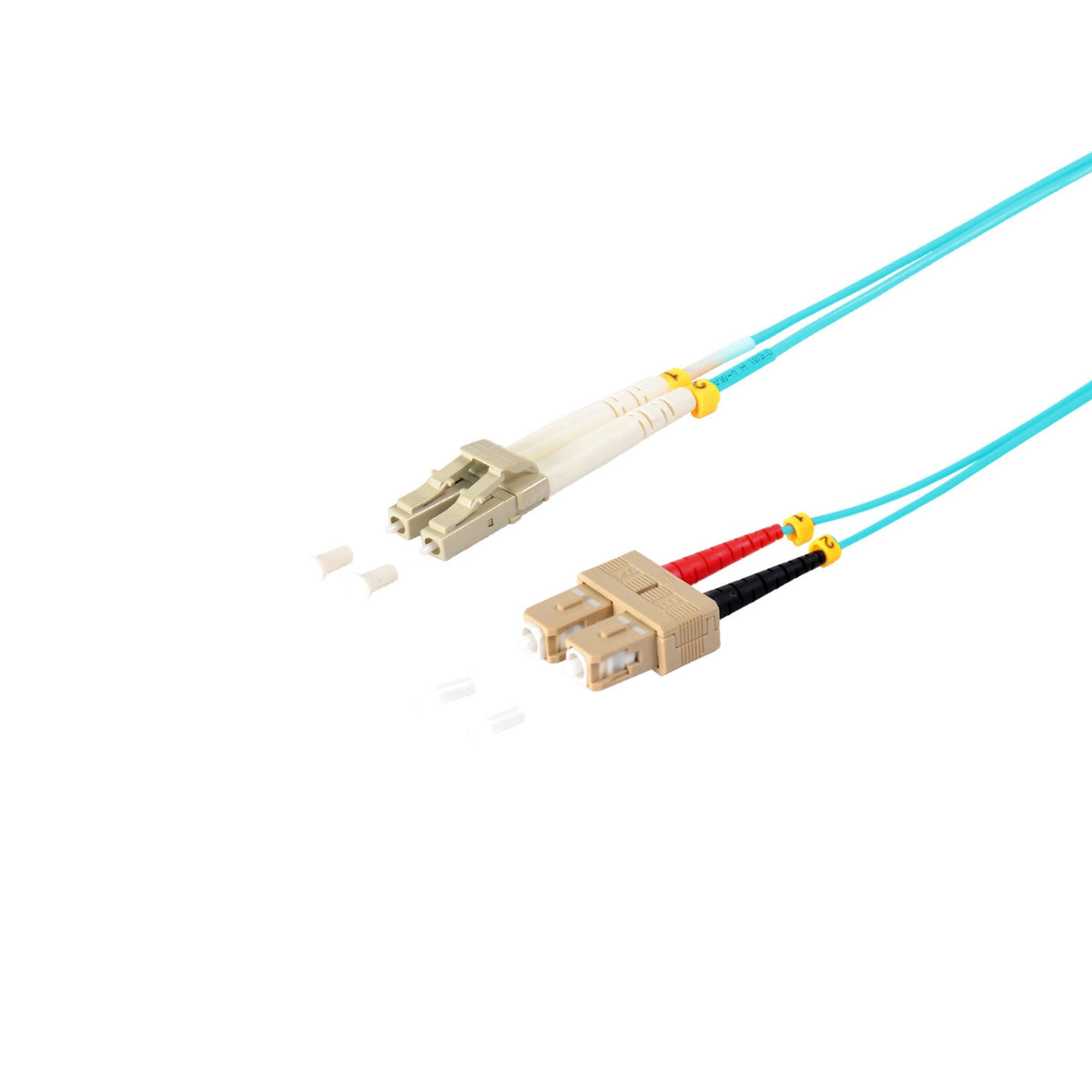 S-Impuls Duplex Cable De Red Lc Sc 50 125? Om3 Aqua 5,0m