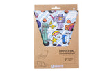 Funda Universal Estampada Silver Ht Para Tablet 9-10.1"+ Teclado Micro Usb Pixel Gamer