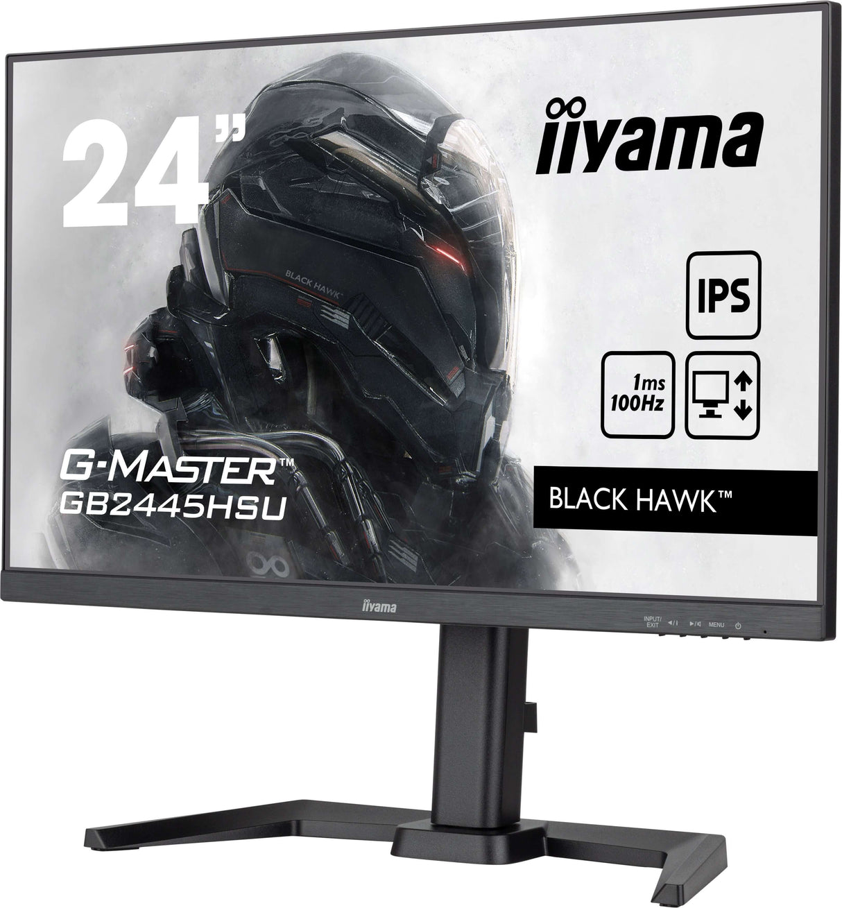 Monitor Gaming Iiyama  24" Gb2445hsu-B2 16:9 Hdmi+Dp+2xusb