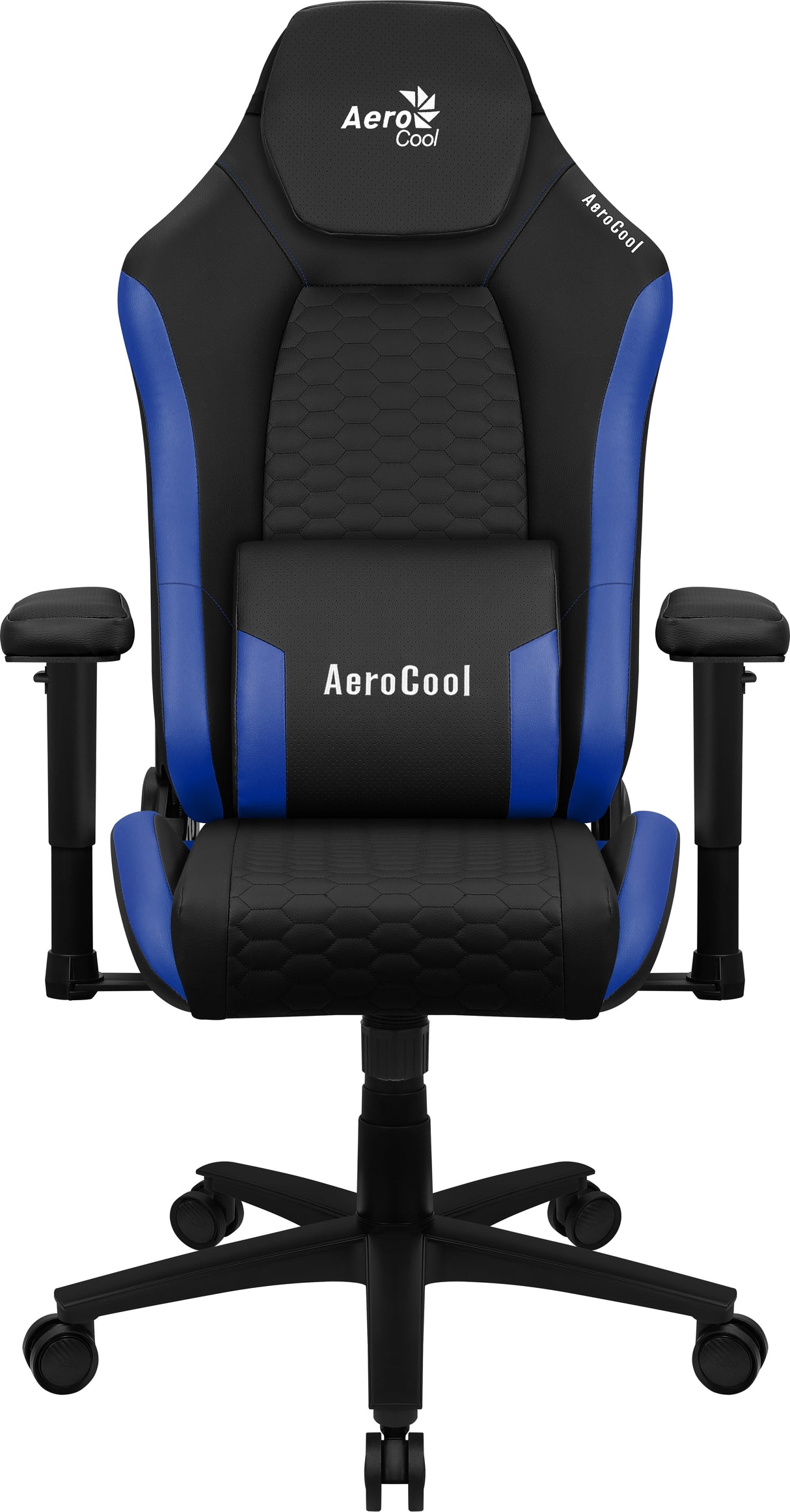 Silla Gaming Aerocool Crown/ Azul Y Negra