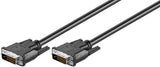 Dvi-D Fullhd Cable Dual Link, Black, 3 M - Dvi-D Plug Dual-L