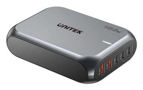 EAN 4894160057372 - UNITEK P1234AGY01-EU 188W Universal Gris Oscuro USB Carga rápida Interior imagen 3