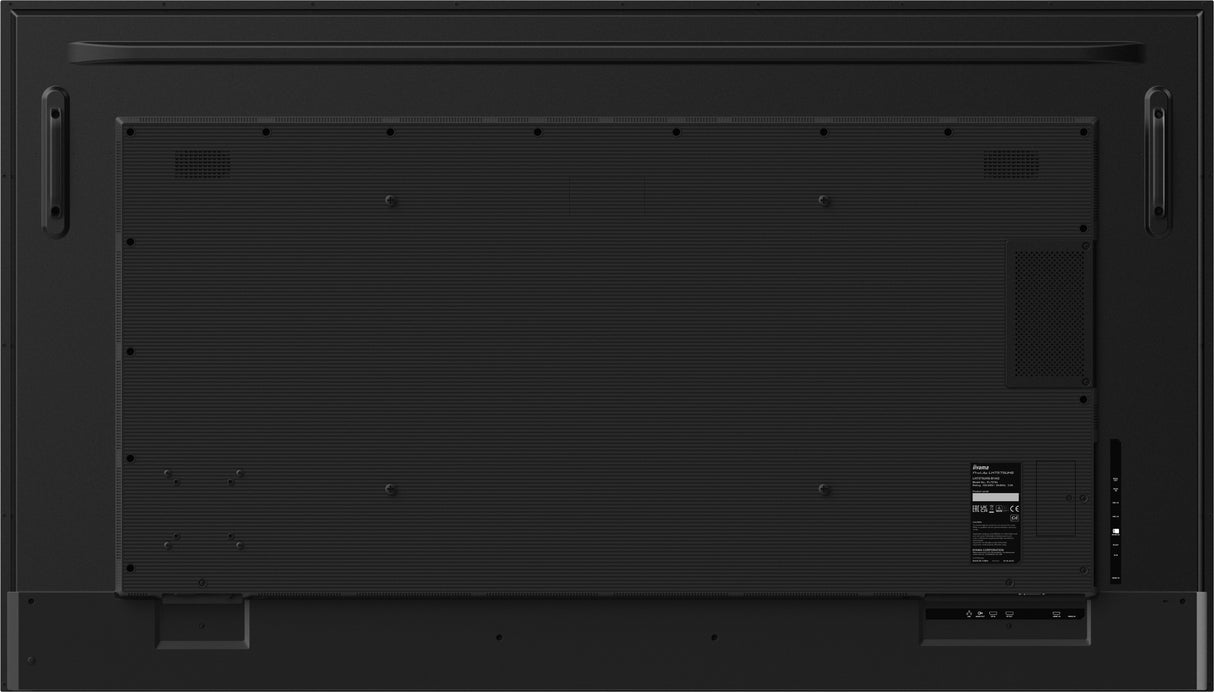 Iiyama Lh7565uhsb-B1 Pantalla De Señalización Diseño De Quiosco 189,2 Cm (74.5") Led Wifi 800 Cd / M² 4k Ultra Hd Negro Procesador Incorporado Android 11 24/7