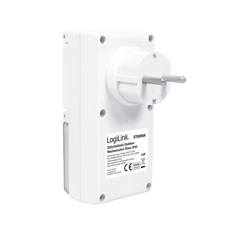 EAN 4052792035438 - LogiLink ET0006A contador eléctrico Blanco Temporizador diario imagen 5