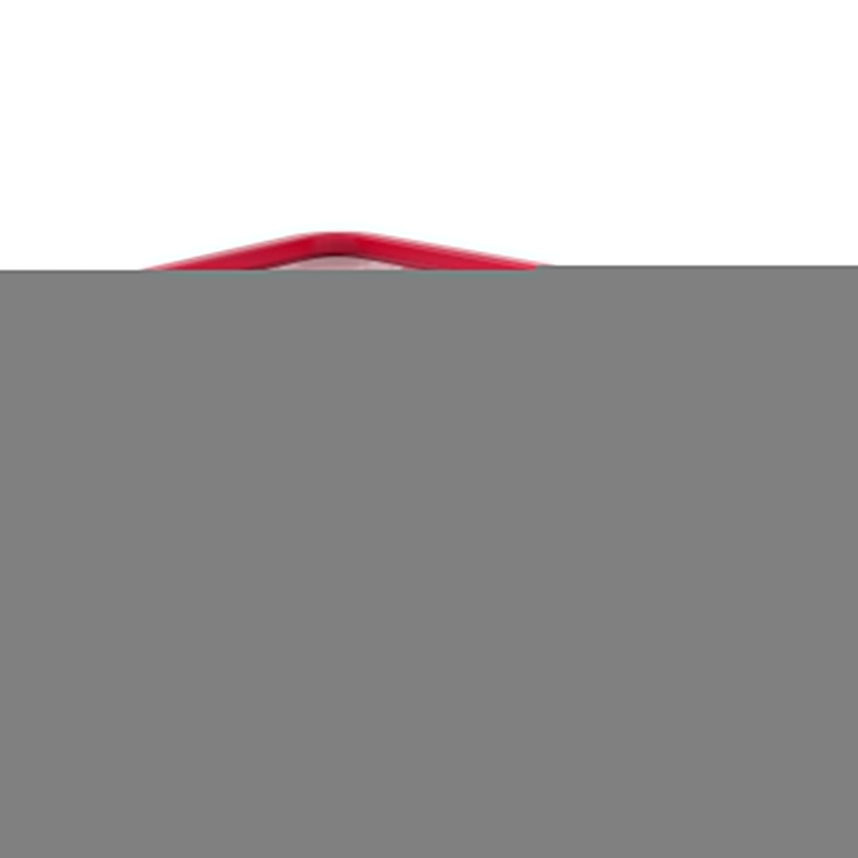 Emsa N10406 Clip & Close Glas Frischhaltedose 0,7 L Transparente/Rot