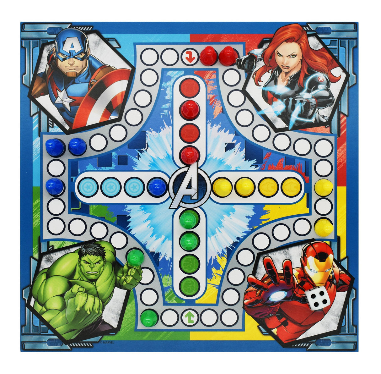 Set 4 Juegos De Mesa Los Vengadores Avengers Marvel