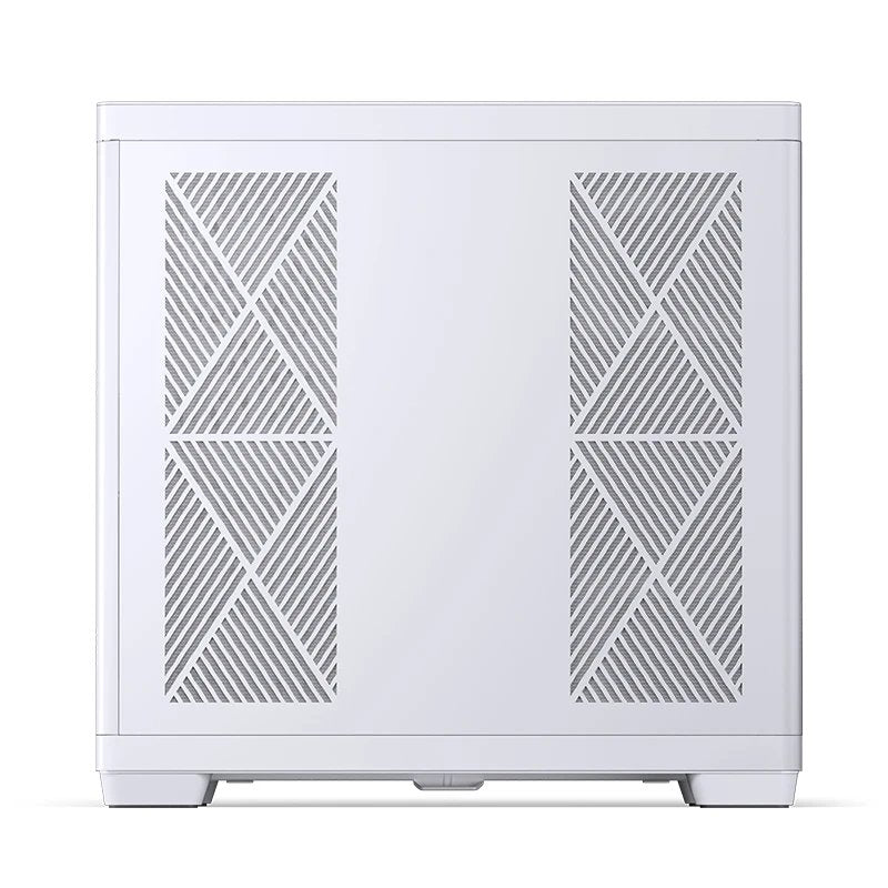 Caja Pc Jonsbo Tk-4 Midi-Tower, Atx, Tempered Glass - Blanco