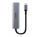 EAN 4002888434225 - Lindy 43422 hub de interfaz USB 3.2 Gen 2 (3.1 Gen 2) Type-C 10000 Mbit/s Gris imagen 4