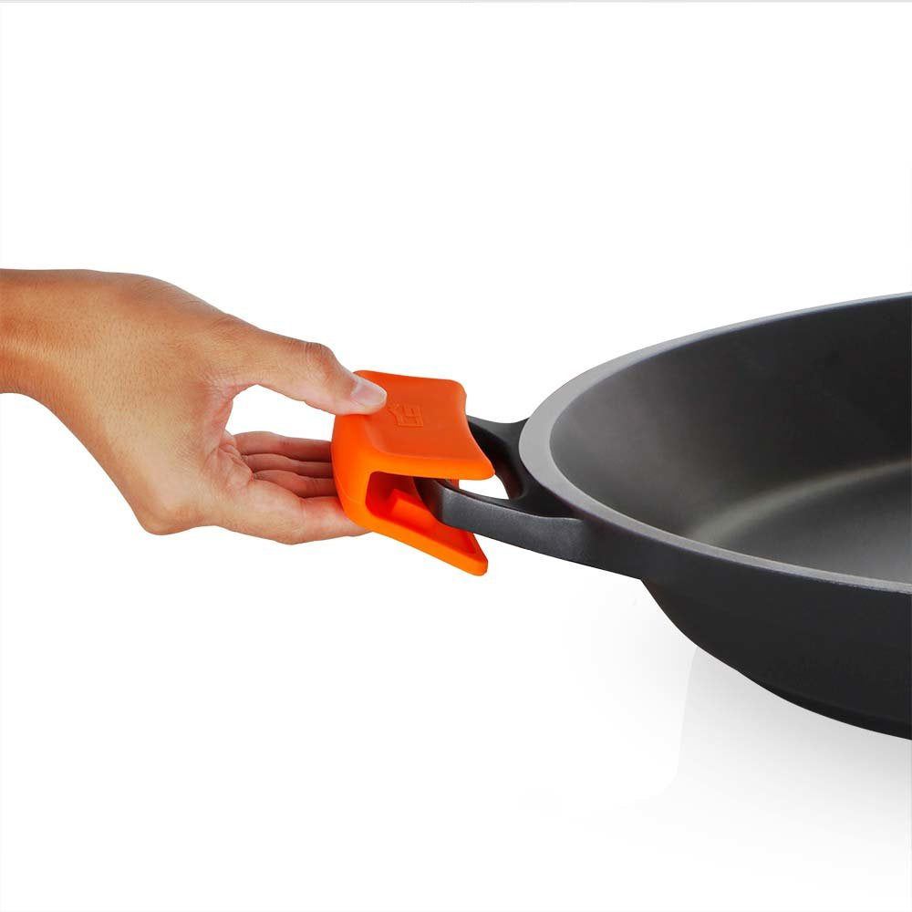 Orbegozo Pda Paellera De Aluminio Fundido - Versatilidad Y Seguridad En La Cocina - Asas De Silicona - Antiadherente