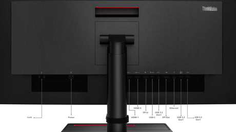 EAN 0195891382325 - Lenovo ThinkVision P34w-20 LED display 86,7 cm (34.1") 3440 x 1440 Pixeles Wide Quad HD Negro imagen 13