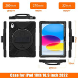 Austin Defender Case Ipad  10.9 10th Gen 2022 With Hand