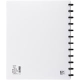Oxford Ringmappe Din A4 Vario-Zipp - Blanco