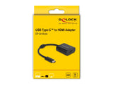 Delock 64175 Adaptador Usb Type-C A Hdmi (Modo Dp Alt) 8k Con Función Hdr Negro