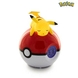 Lampara Despertador Led Pikachu Pokeball Pokemon