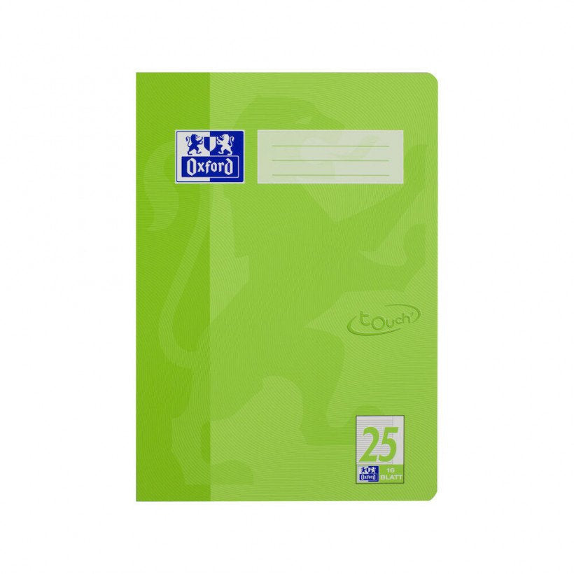 Oxford Cuaderno Escolar Touch Pautado 25 Rayado Din A4 - Material De Oficina - A4