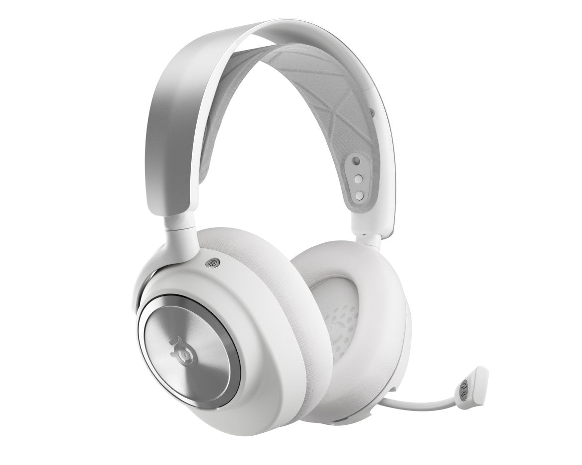 Auriculares Steelseries Arctis Nova Pro Wireless P, Gaming Blancos, Anc, Usb-C, Jack 61526