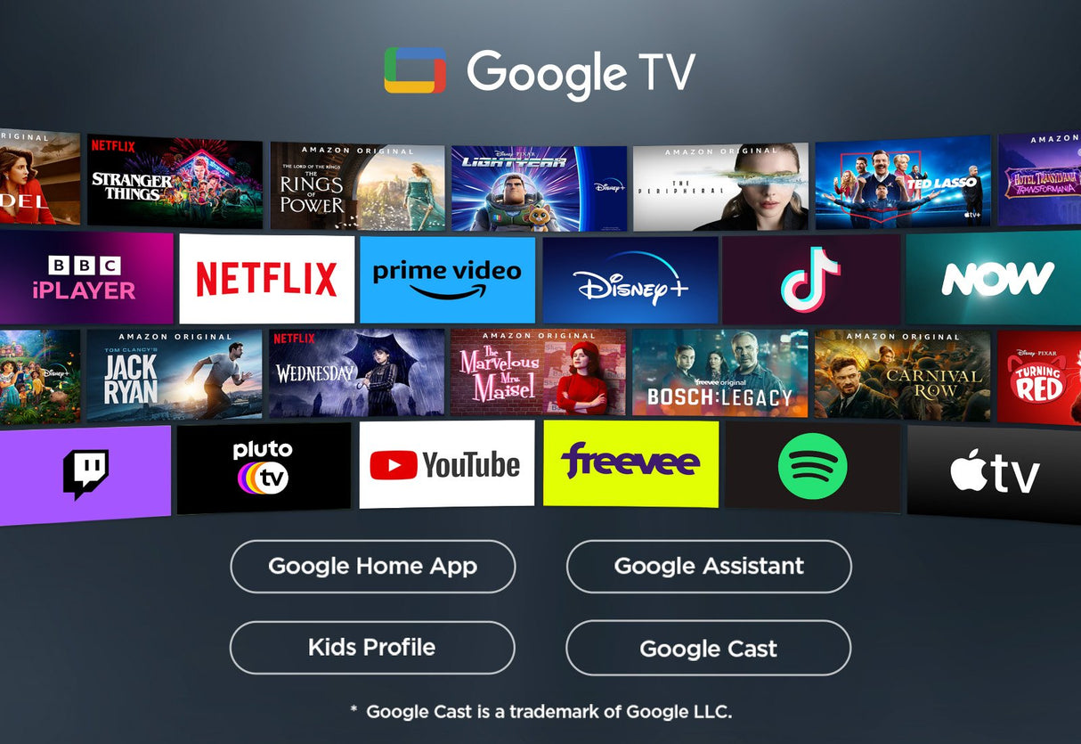 Tcl 65v6c (163.9 Cm (65 Zoll), Negro, Ultrahd/4k, Triple Tuner, Aipq-Prozessor) 65v6c