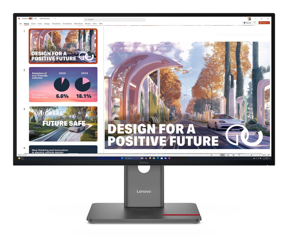 EAN 0198156536532 - Lenovo ThinkVision P27QD-40 pantalla para PC 68,6 cm (27") 2560 x 1440 Pixeles Wide Quad HD LED Negro imagen 1