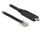 EAN 4043619639120 - DeLOCK 63912 cable de serie Negro 2 m USB Tipo C RJ45 imagen 1