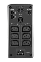 EAN 0731304346937 - APC BR650MI sistema de alimentación ininterrumpida (UPS) Línea interactiva 0,65 kVA 390 W 6 salidas AC imagen 3