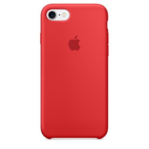 Apple Case Iphone 7 Silicone Case Red Mmwn2zm-A