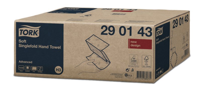 Tork Papierhandtücher Advanced Soft 2-Lagig