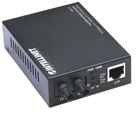 EAN 0766623506519 - Intellinet 506519 convertidor de medio 100 Mbit/s 1310 nm Multimodo Negro imagen 2