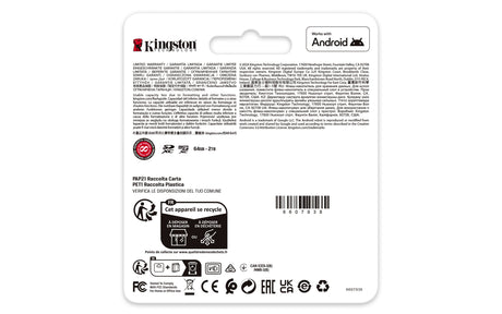 EAN 0740617348125 - Kingston Technology Canvas Go! Plus MicroSD UHS-I Clase 10 imagen 4