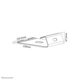 EAN 8717371445744 - Neomounts NSLS025 soporte para ordenador portátil Plata 43,2 cm (17") imagen 6