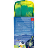 Faber-Castell Connector Dinosaurio Pack De 12 Acuarelas En Pastilla + Pintura Blanca Opaca + Pegatinas - Gran Opacidad