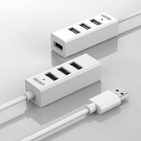 EAN 4894160004024 - UNITEK Y-2146 hub de interfaz USB 2.0 480 Mbit/s Blanco imagen 2