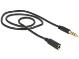 EAN 4043619847167 - DeLOCK 84716 cable de audio 0,5 m 3,5mm Negro imagen 2