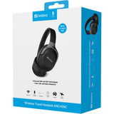 Wireless Travel Headset  Anc+Enc Wireless Travel