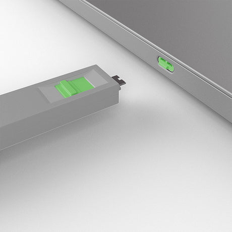 EAN 4002888404266 - Lindy 40426 bloqueador de puerto Bloqueador de puerto + clave USB Tipo C Verde 5 pieza(s) imagen 4