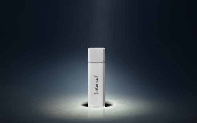 Intenso Usb Flash Drive 2.0, 32gb Alu Line Silver 3er Pack