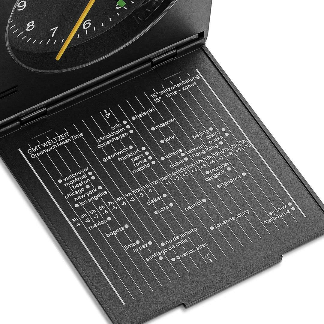 Braun Bc05b Klassischer Analoger Reisewecker, Negro