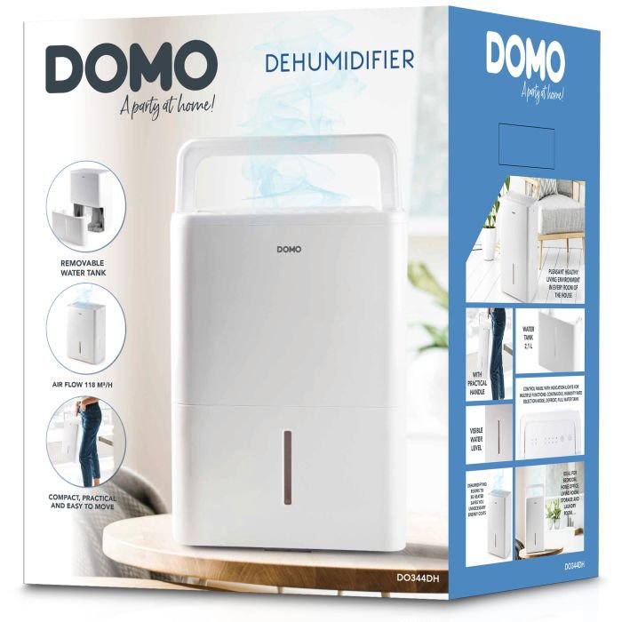 EAN 5411397151438 - Domo DO344DH deshumidificador 2,11 L 45 dB 350 W Blanco imagen 19
