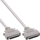 Cable Inline Scsi Ii Mini Sub-D De 50 Pines Macho A Macho De 2 M