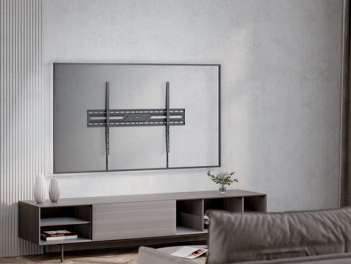 EAN 8716309135276 - Gembird WM-100F-01 soporte para TV 2,54 m (100") Negro imagen 9