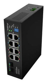 EAN 5901969447385 - Lanberg ILGE-8P-2S-120 switch No administrado Fast Ethernet (10/100) Energía sobre Ethernet (PoE) 1U Negr imagen 2