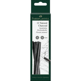 Faber-Camell Carbón Natural Pitt 5-8 Mm En Bk