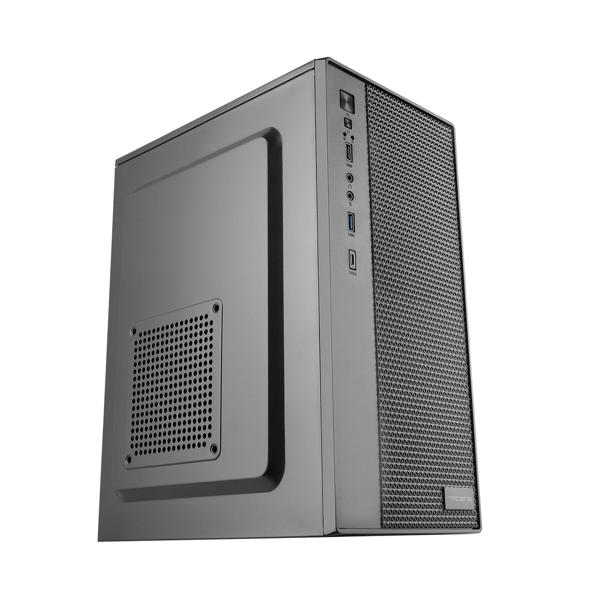 Caja Micro Atx Tacens Anima Ac7500 Con Fuente 500w Frontal 3d Disipador Max 140mm Gpu Max 250mm Negr