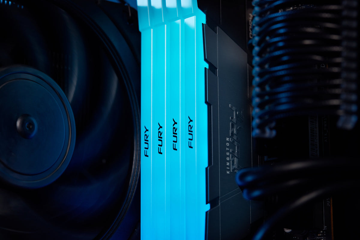 Memoria  Kingston Ddr4 Technology Fury Renegade Rgb  8 Gb 1 X 8 Gb  4000 Mhz