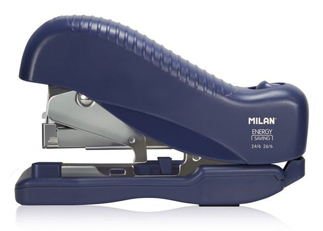 Milan Grapadora Compacta Energy Saving Reductor De Esfuerzo Blister Azul