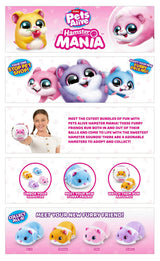 Zuru Pets Alive - Hamster Mania, Artículo Ordenado De Personajes, Una Figura 9543gq1