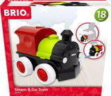 Brio Tren Push & Go Con Vapor 63041100