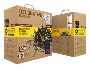 Guirnalda Luces Muvit Io Wifi Rgb 20m