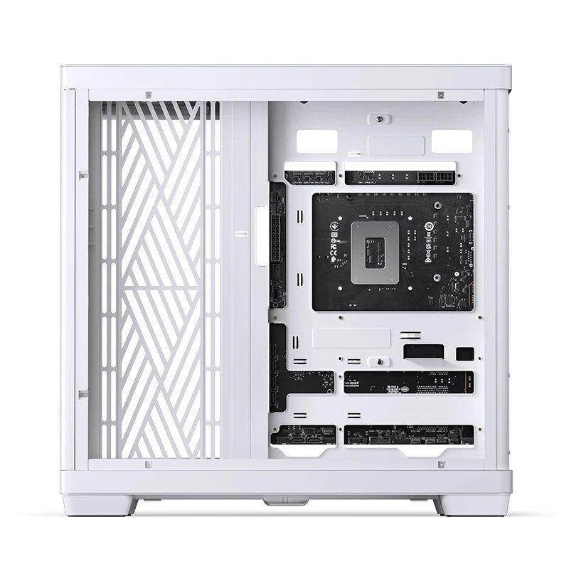 Caja Pc Jonsbo Tk-4 Midi-Tower, Atx, Tempered Glass - Blanco