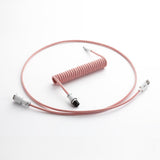 Cablemod Pro Coiled Keyboard Cable Usb-C A Usb Tipo A, Orangesicle - 150cm